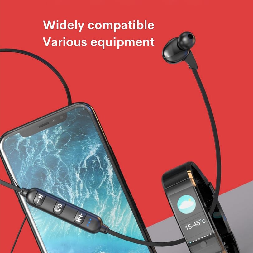 Lecoo ES204 Wireless In ear headphones in line control 19