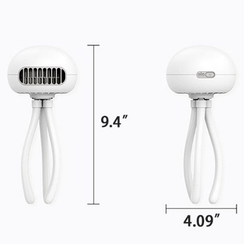 Rechargeable Fan Jelly Fish with Flexible Tripods PF H9WT 04