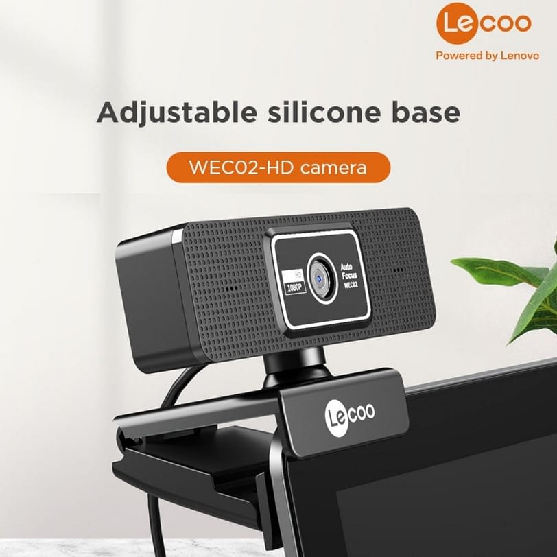Lecoo WEC02 PC Web Camera Auto Focus adjustable